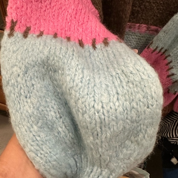 PREMIUM LUXE ITALIAN KNIT BLEND OVERSIZED SWEATER - Picture 5 of 7